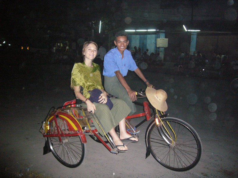 With JoJo after a long hot day